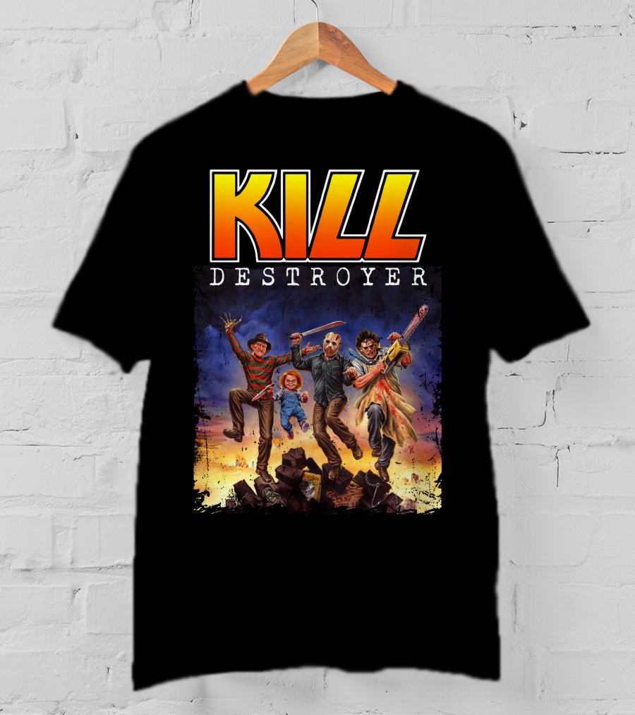 Kill Destroyer Killer Team-Up Art T-Shirt