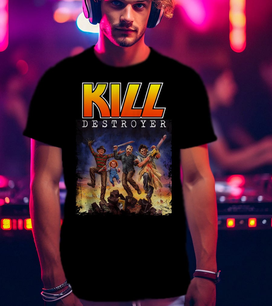 Kill Destroyer Killer Team-Up Art T-Shirt