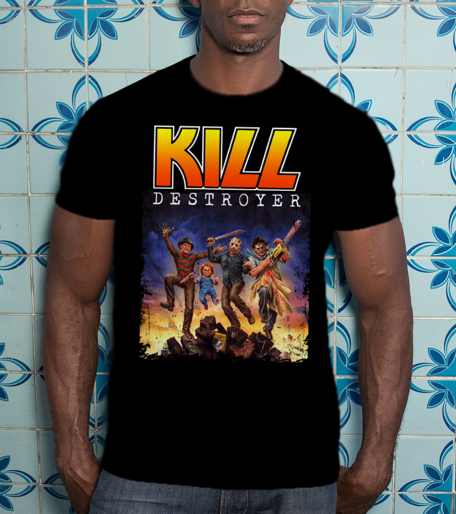 Kill Destroyer Killer Team-Up Art T-Shirt