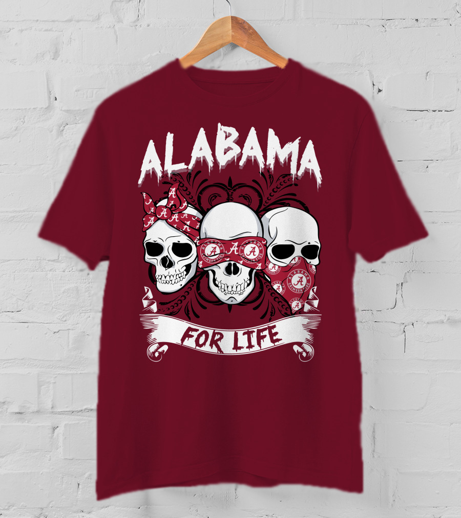 Alabama A A A For Life T-Shirt