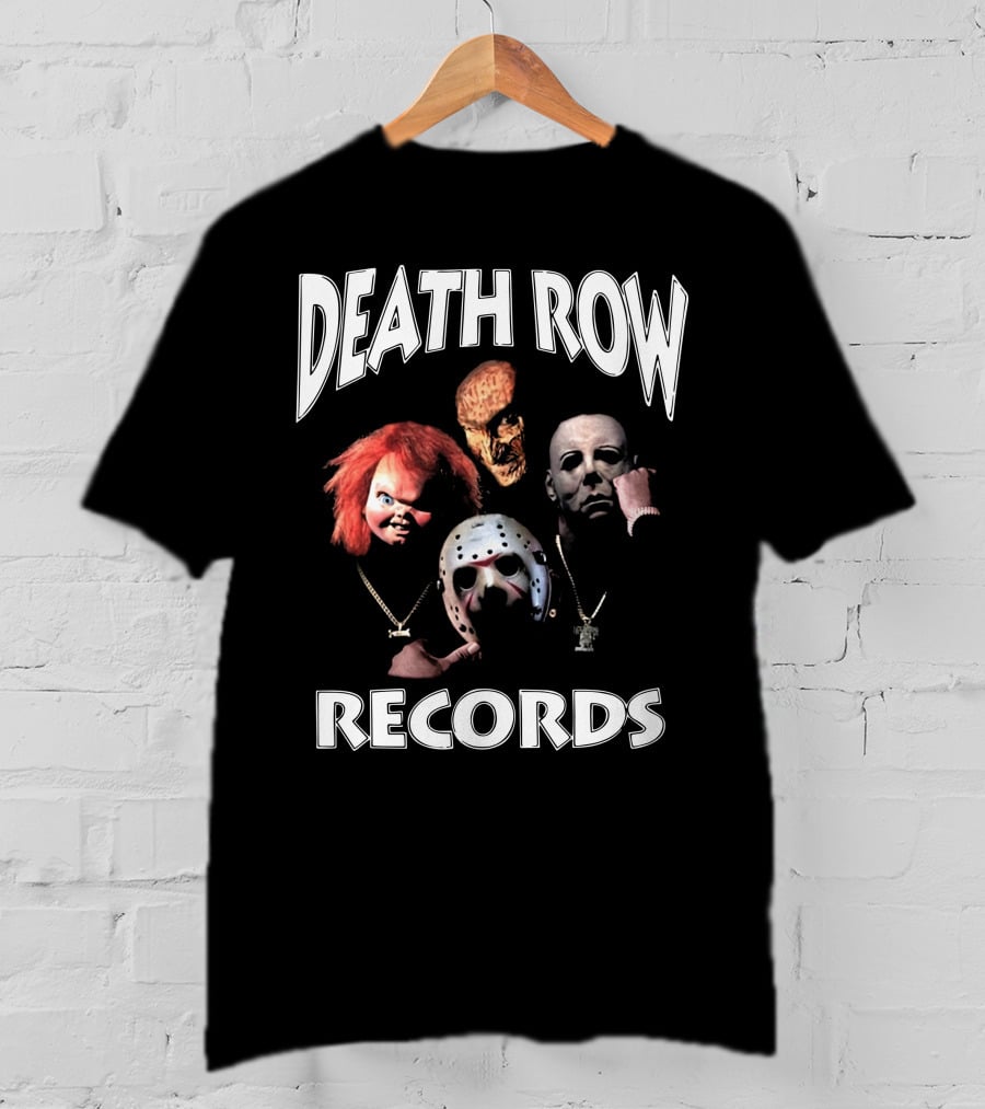 Death Row Records Horror Icons T-Shirt
