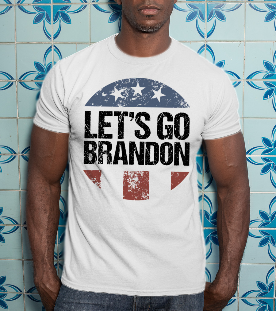 Let's Go Brandon Stars And Stripes T-Shirt
