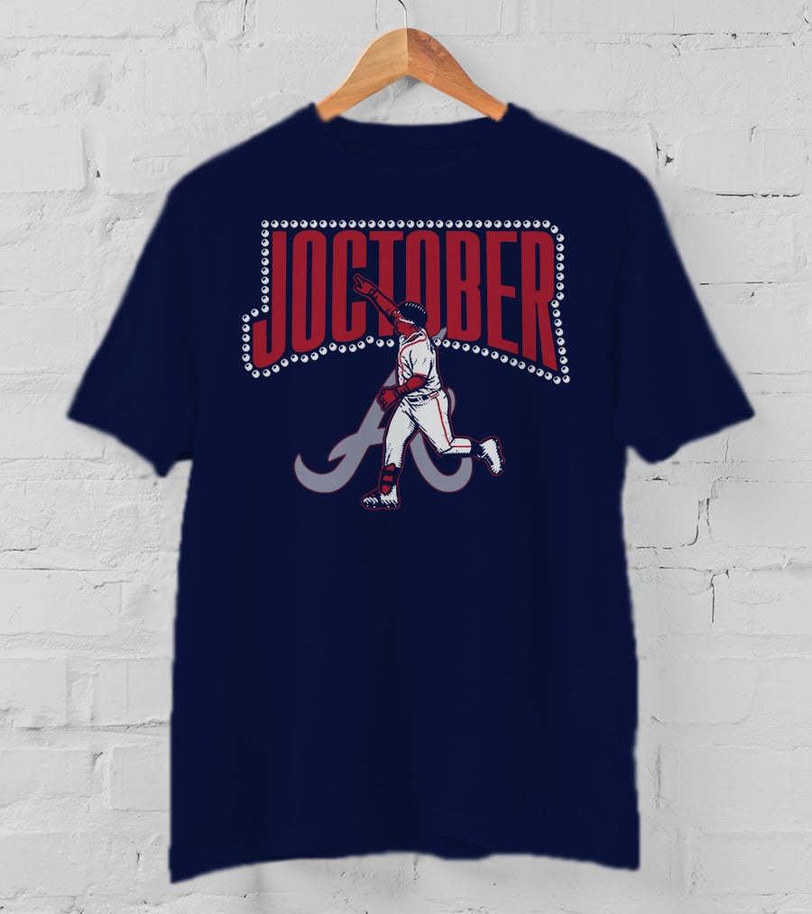 Joc Pederson Joctober Braves Baseball Celebration T-Shirt