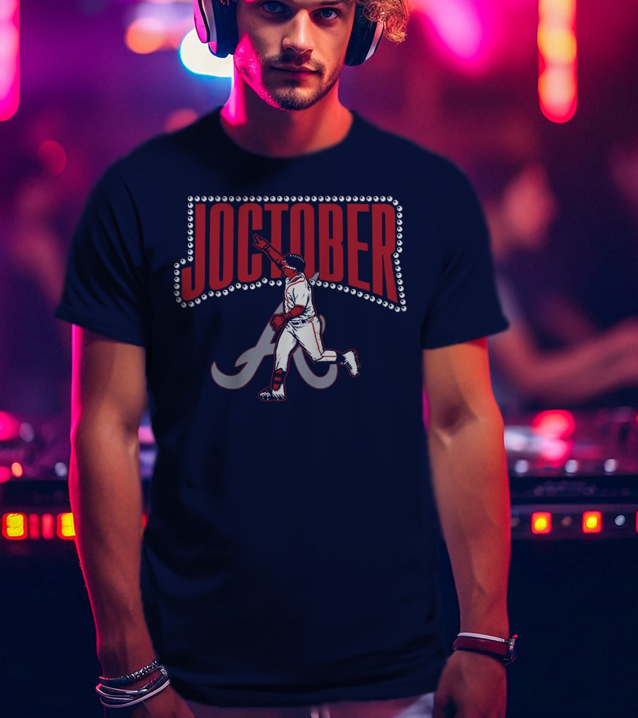 Joc Pederson Joctober Braves Baseball Celebration T-Shirt