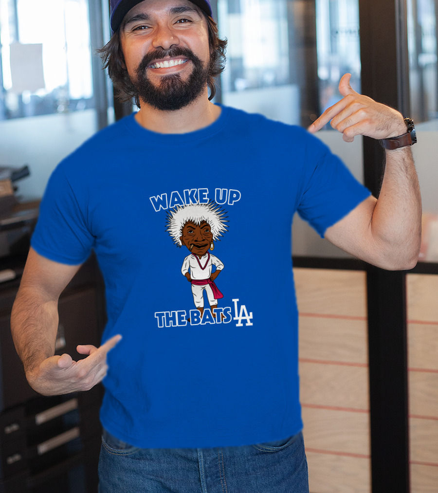 Wake Up The Bats La Dodgers T-Shirt