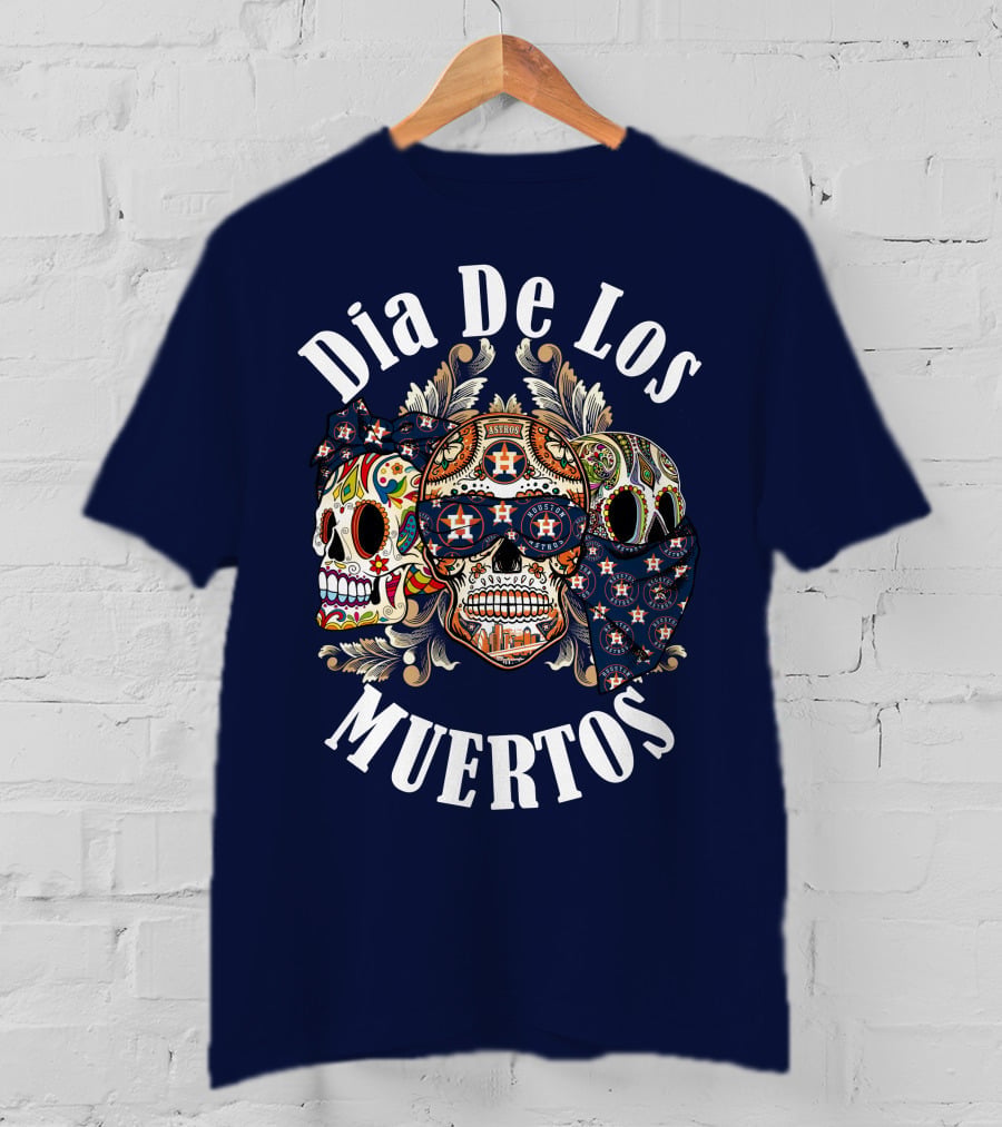 Dia De Los Muertos Houston Astros T-Shirt