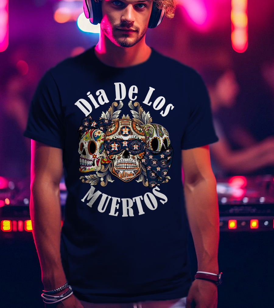 Dia De Los Muertos Houston Astros T-Shirt