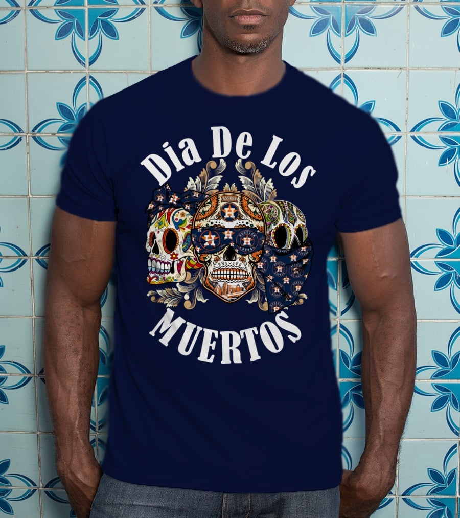 Dia De Los Muertos Houston Astros T-Shirt