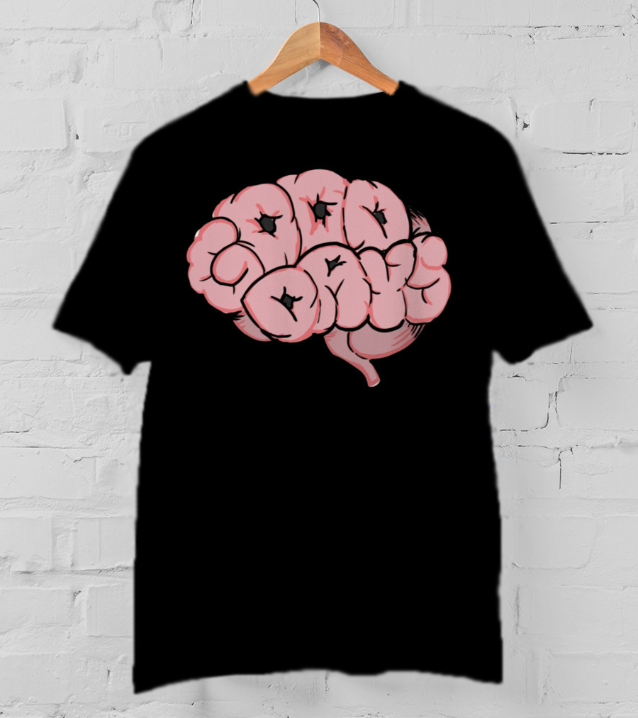 SZA Good Days Brain Illustration Merchandise T-Shirt