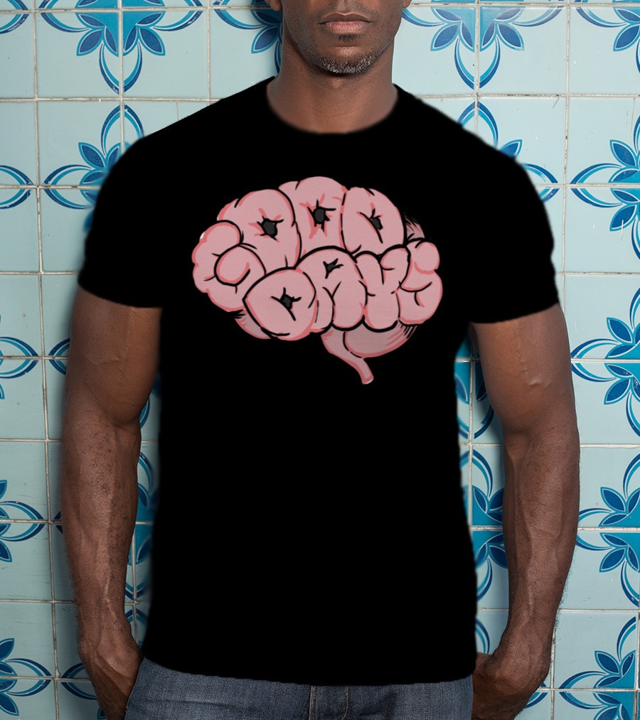 SZA Good Days Brain Illustration Merchandise T-Shirt