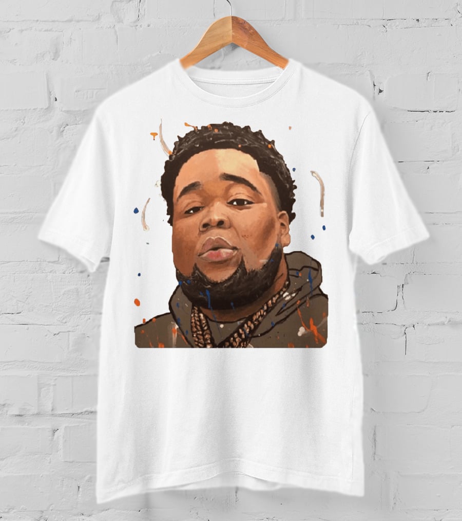 Rod Wave Hoodie Portrait Splash T-Shirt