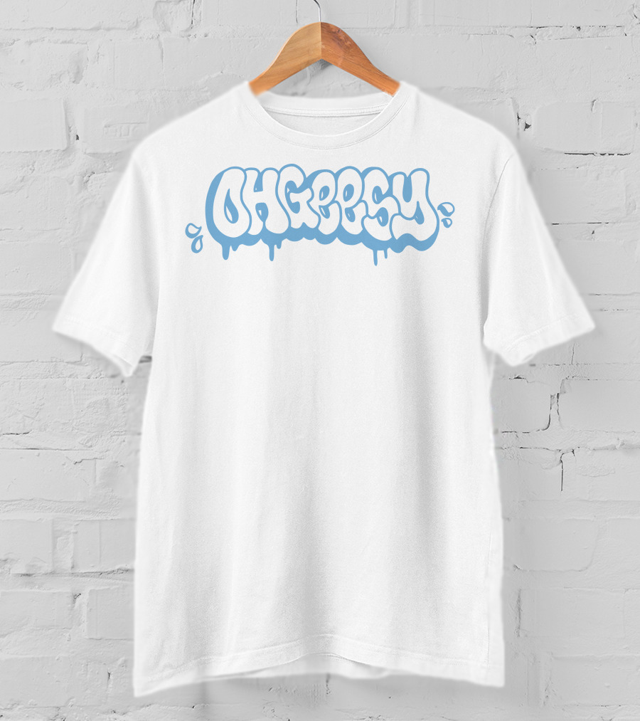 Ohgeesy Drip Style Blue T-Shirt