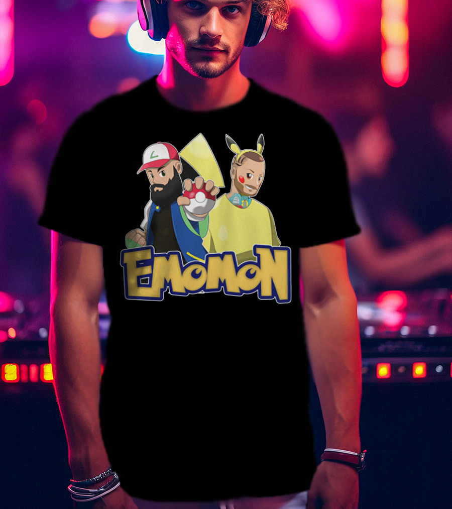 Emomon Pikachu Trainer T-Shirt