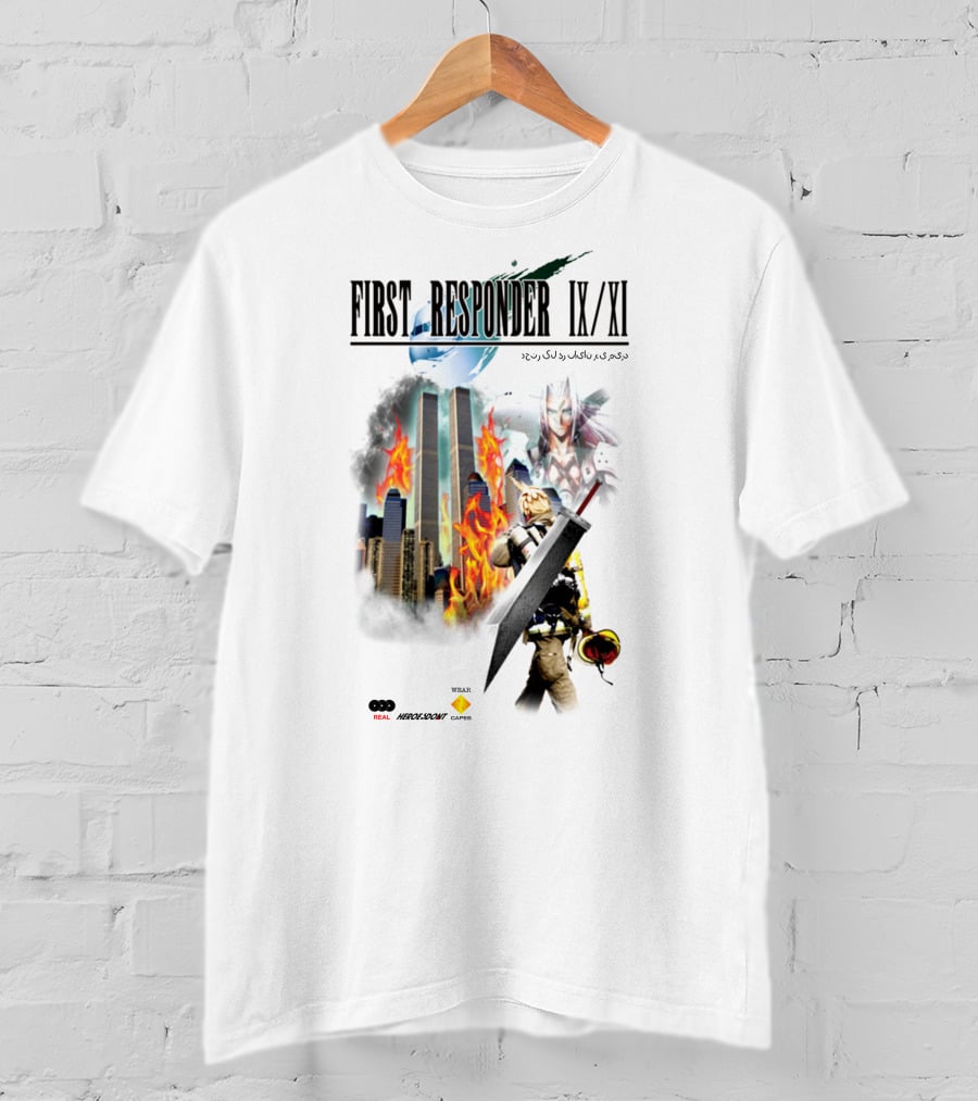 First Responder IX XI Real Heroes 9/11 T-Shirt