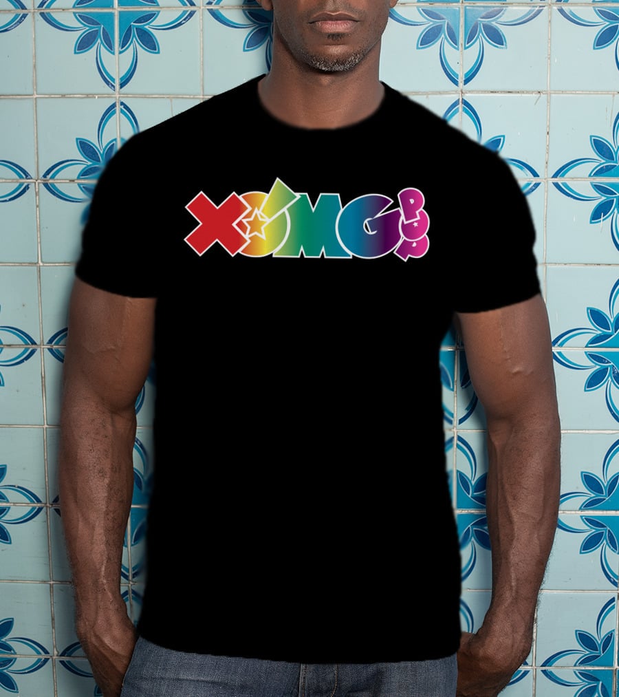 XOMG Pop Rainbow Starburst T-Shirt