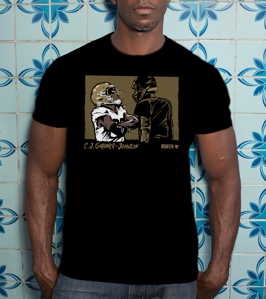 C.J. Gardner-Johnson NFLPA The Instigator Confrontation T-Shirt