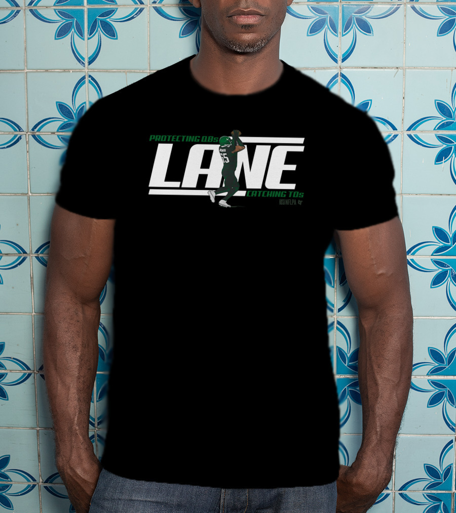 Lane Johnson Protecting QBs Catching TDs NFLPA 65 T-Shirt
