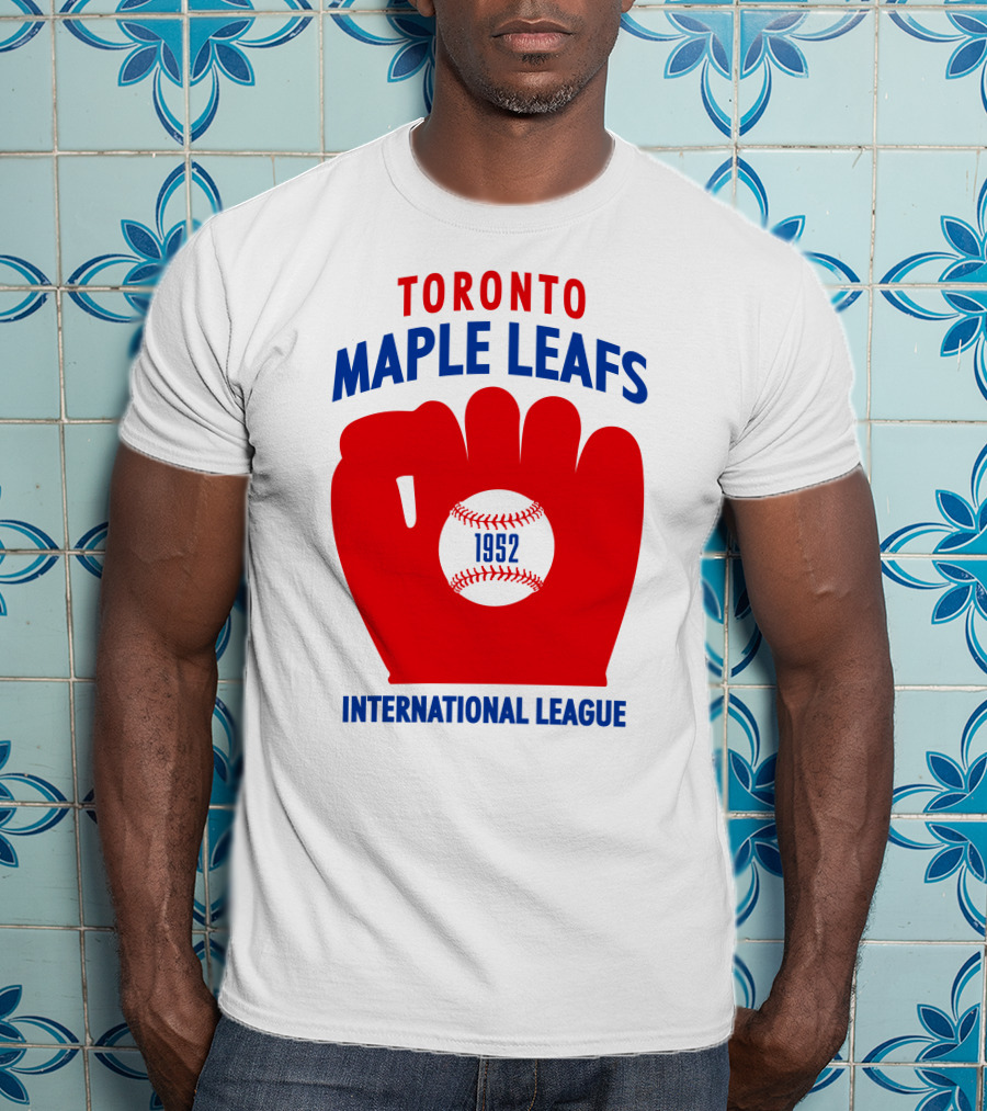 Toronto Maple Leafs 1952 International League Baseball Glove T-Shirt
