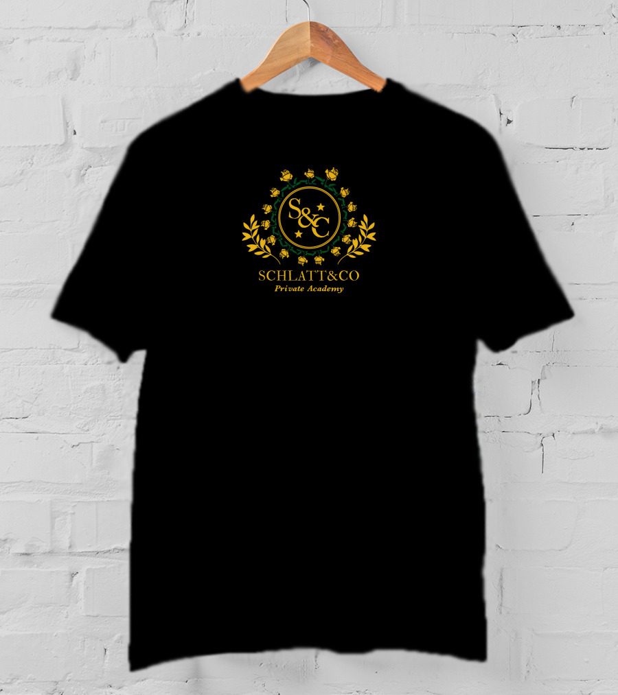 SCHLATT&CO Private Academy S&C Laurel Emblem T-Shirt