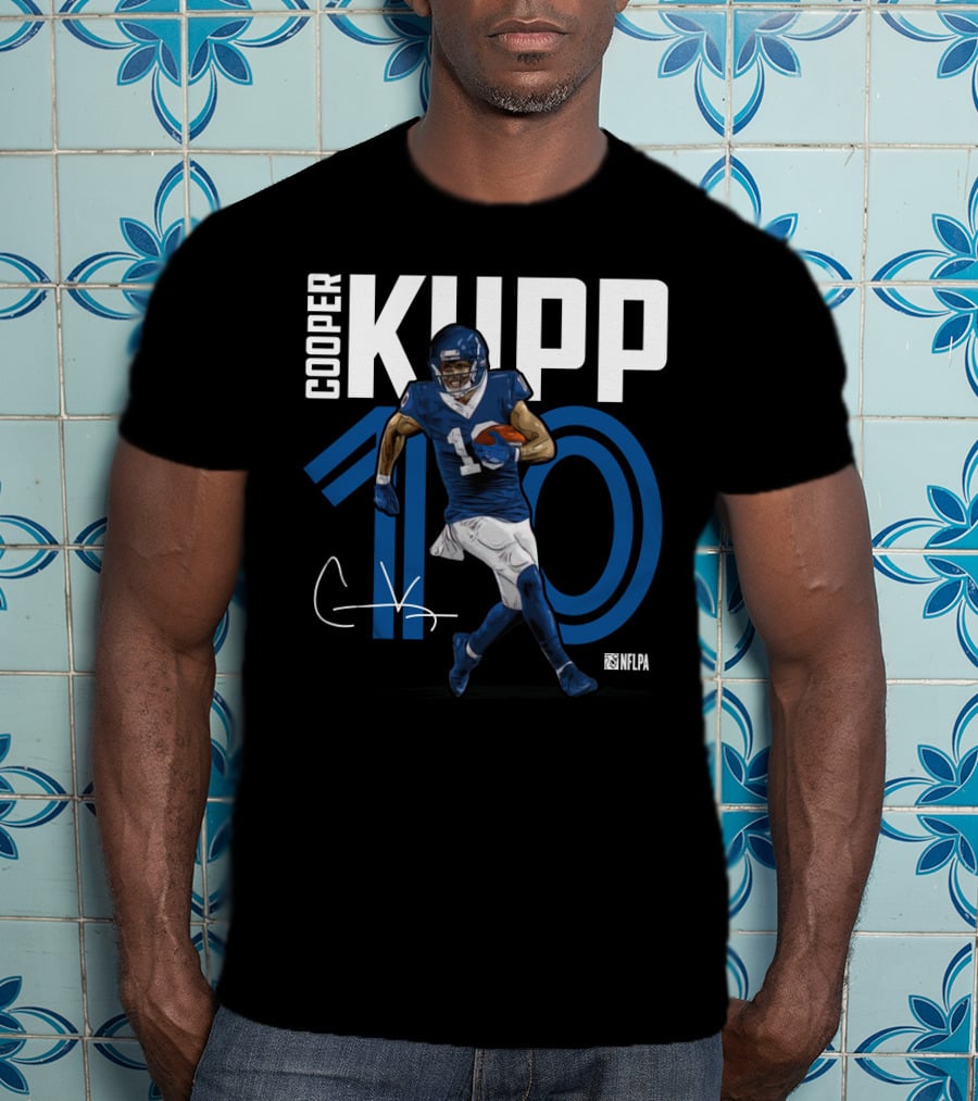 COOPER KUPP 10 NFLPA Football Player T-Shirt