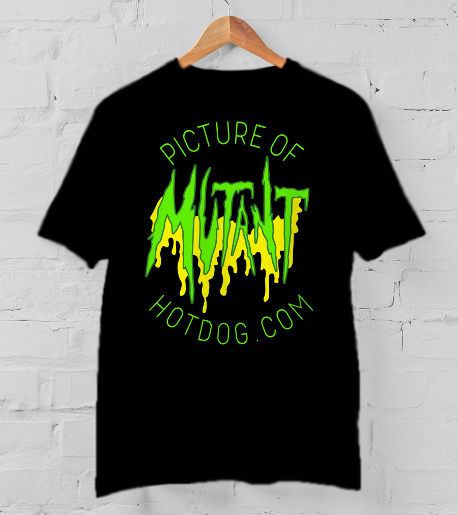 Picture Of Mutant Hotdog.com T-Shirt