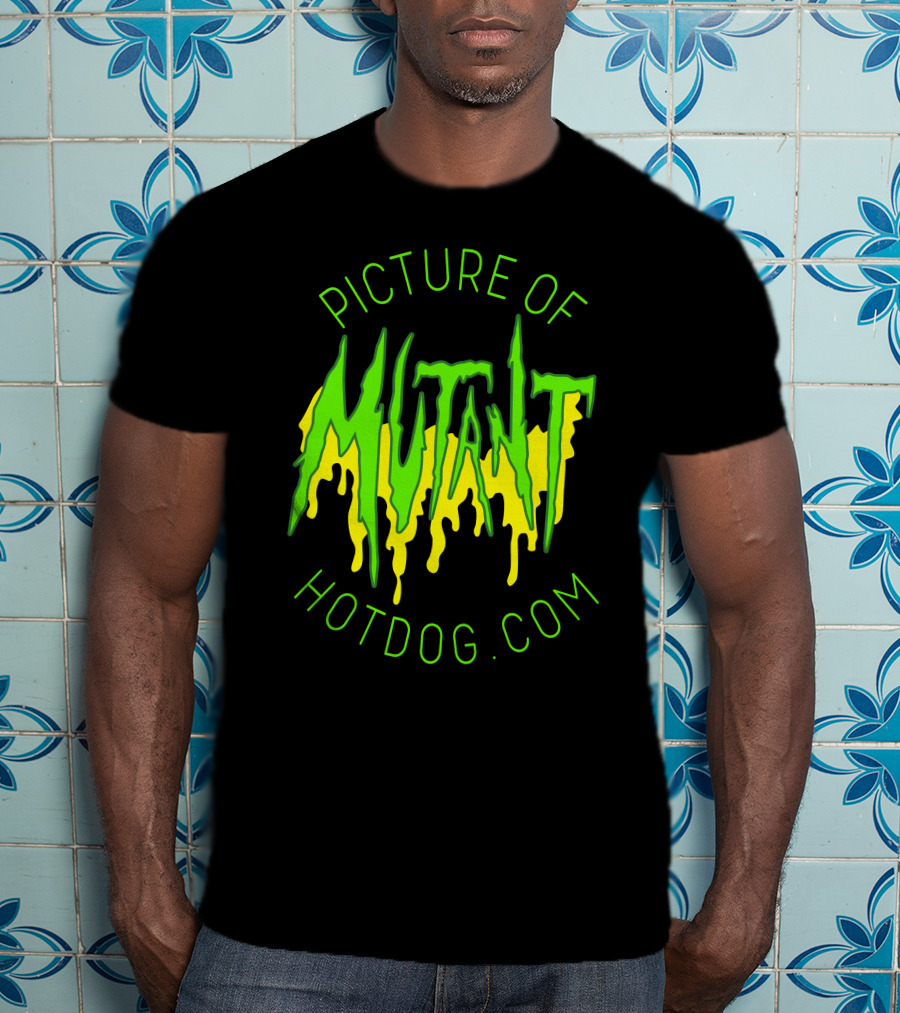 Picture Of Mutant Hotdog.com T-Shirt