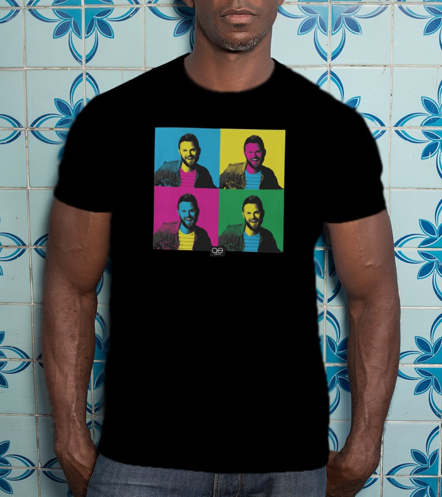 Queer Eye Merch Pop Art Style Four Panel T-Shirt