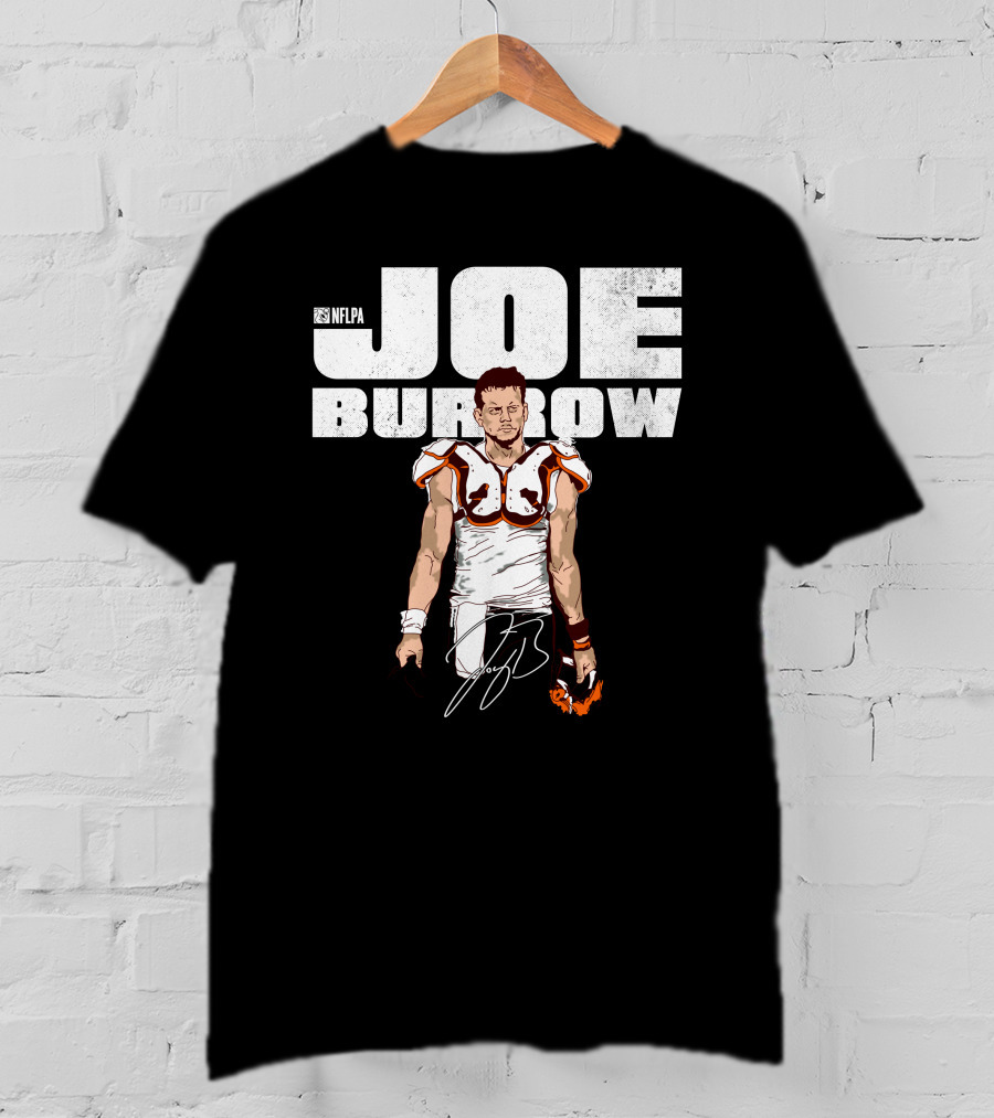 NFLPA Joe Burrow Football Player Youth T-Shirt