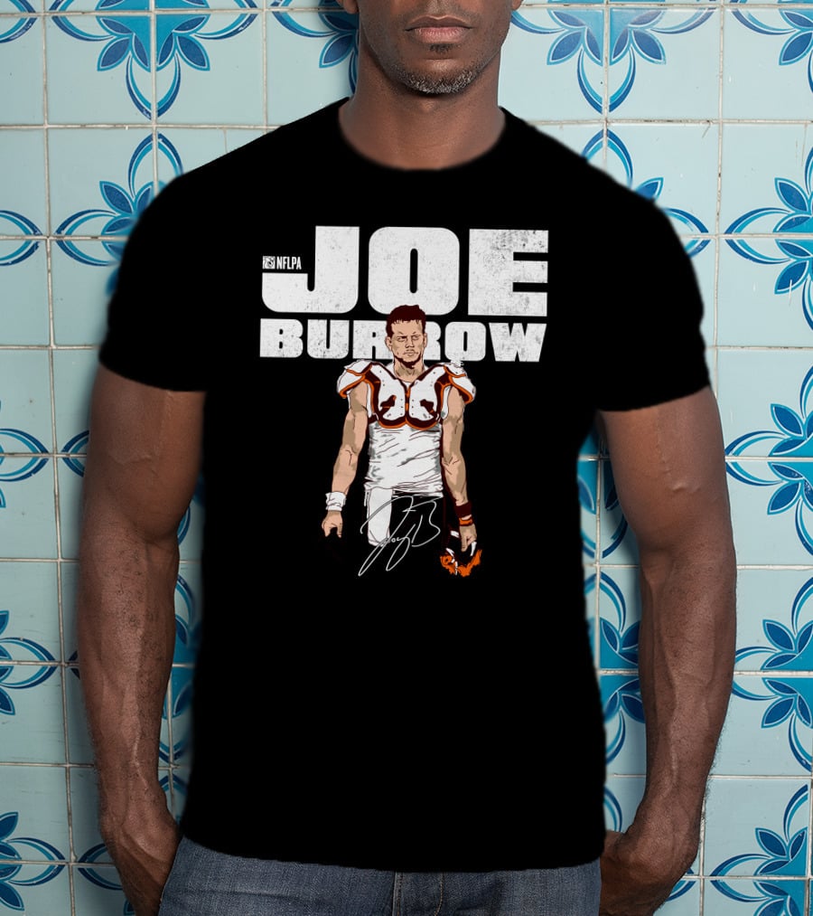 NFLPA Joe Burrow Football Player Youth T-Shirt