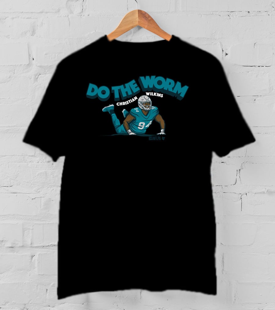 Christian Wilkins Do The Worm Football T-Shirt