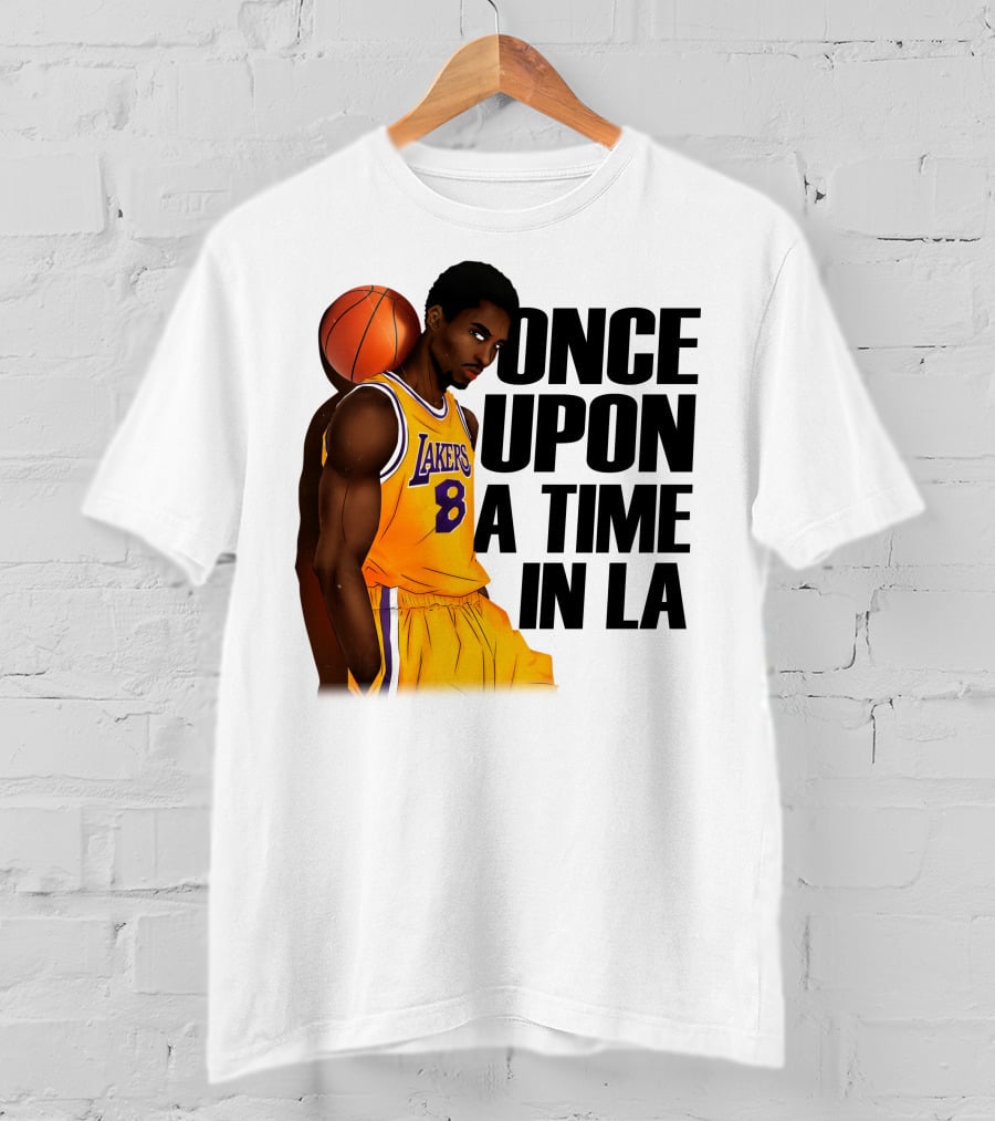 Once Upon A Time In LA Lakers 8 T-Shirt