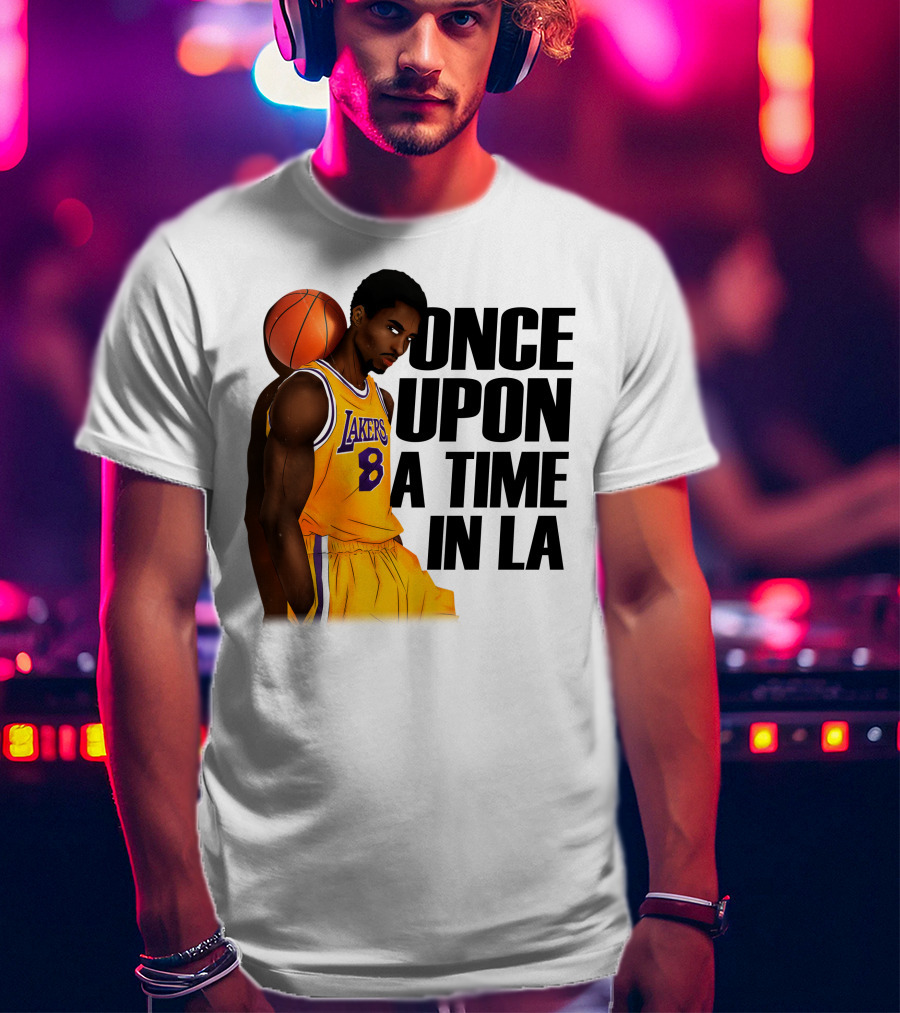 Once Upon A Time In LA Lakers 8 T-Shirt