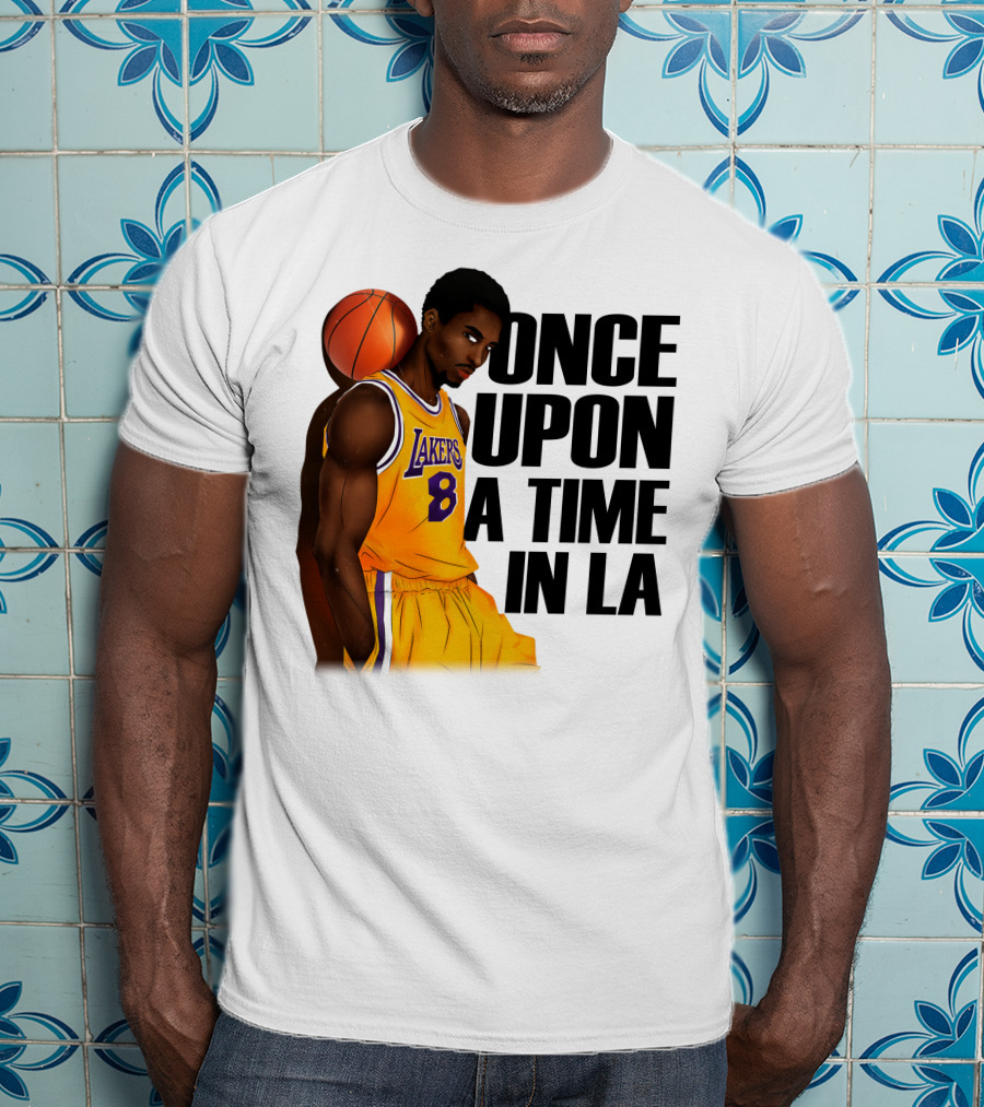 Once Upon A Time In LA Lakers 8 T-Shirt