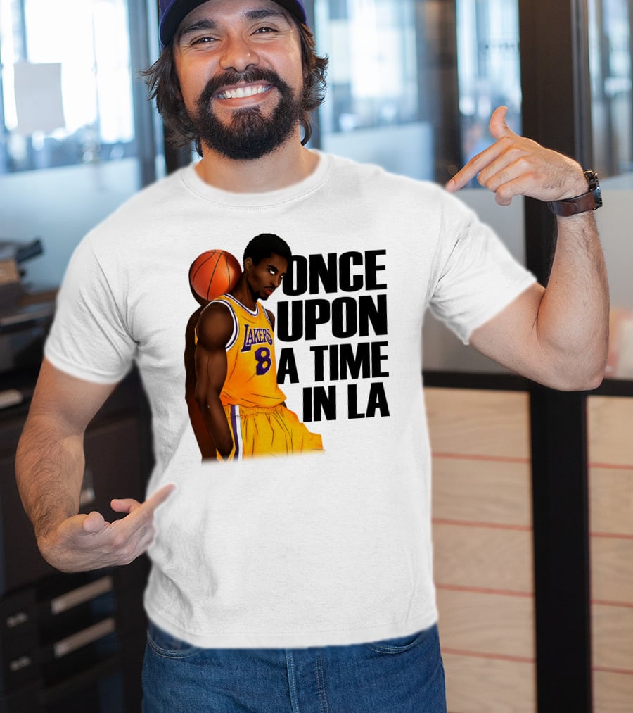 Once Upon A Time In LA Lakers 8 T-Shirt