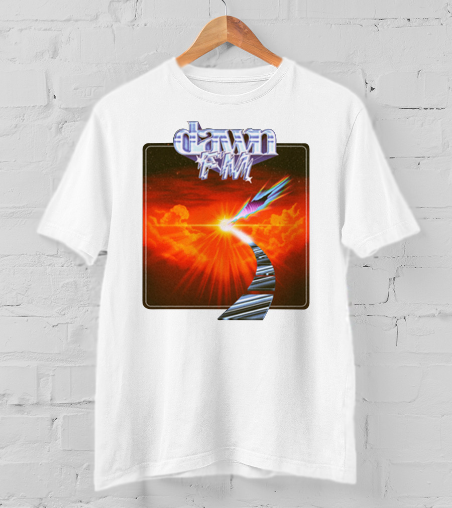 Dawn FM Album Cover Retro Sunset Pathway T-Shirt