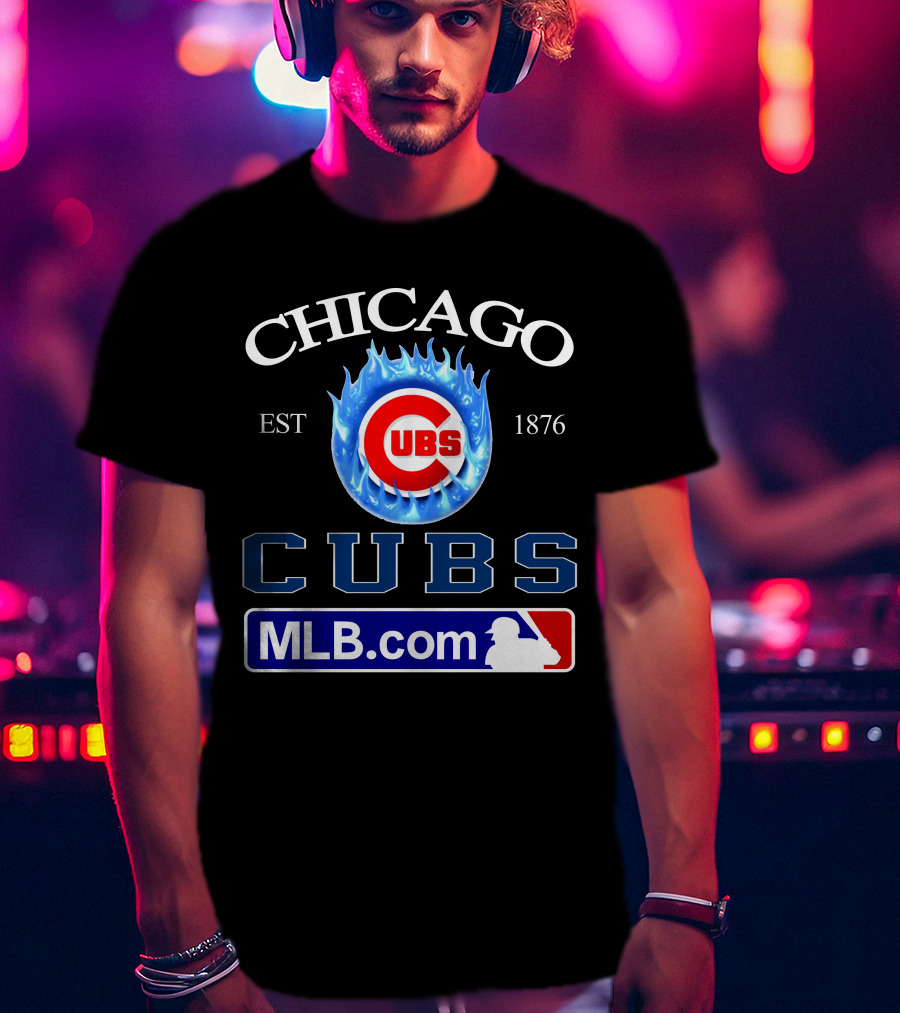 Chicago Cubs Est 1876 Mlb.com T-Shirt