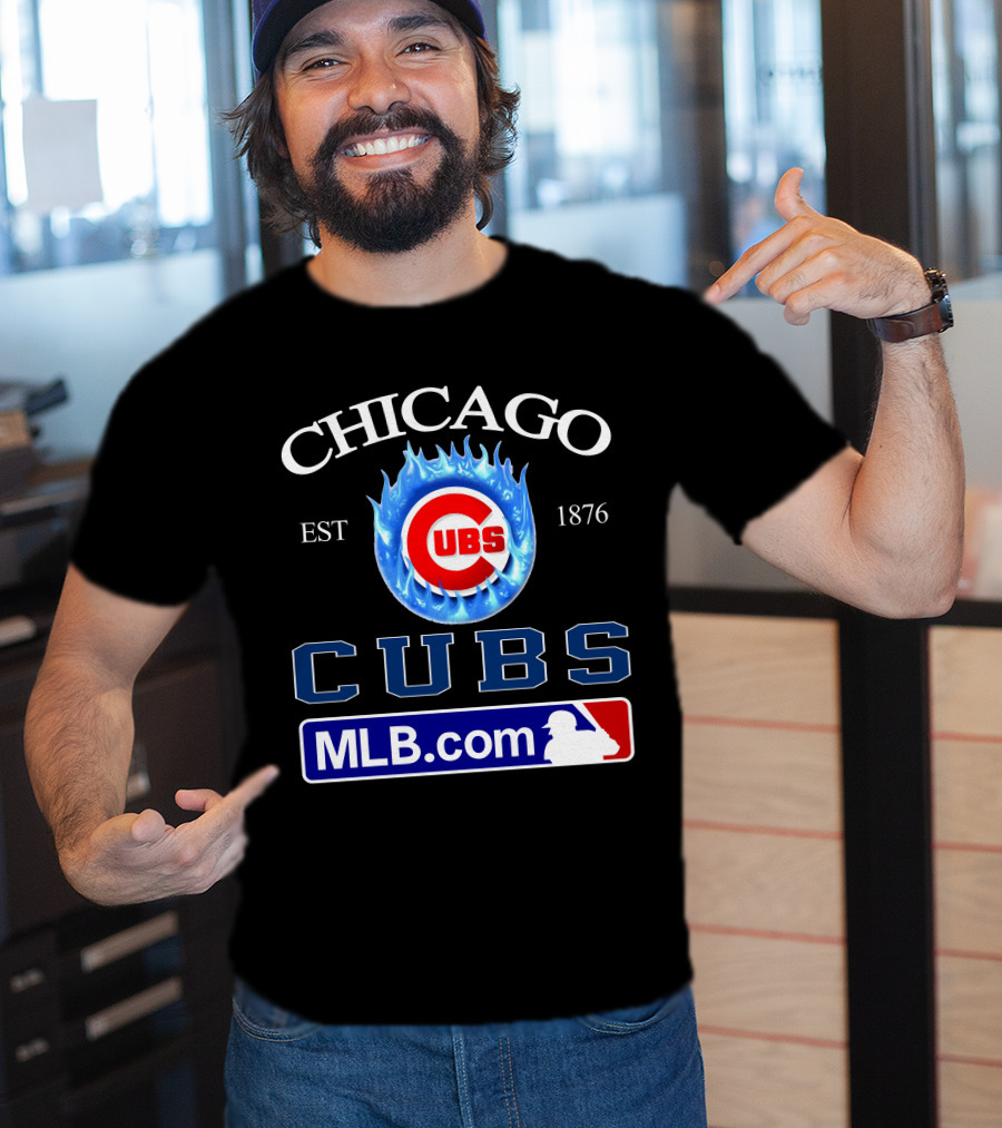 Chicago Cubs Est 1876 Mlb.com T-Shirt