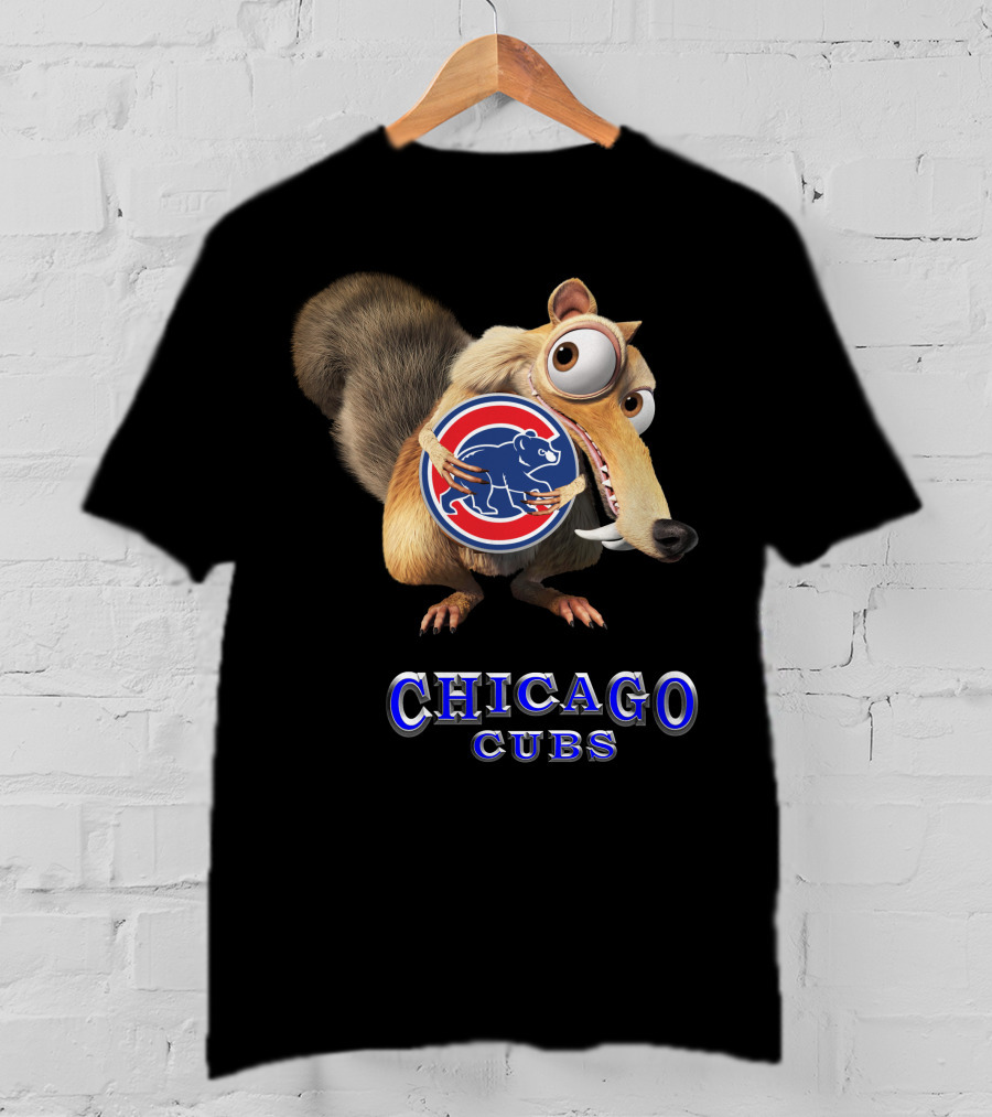 Chicago Cubs Scrat Logo T-Shirt