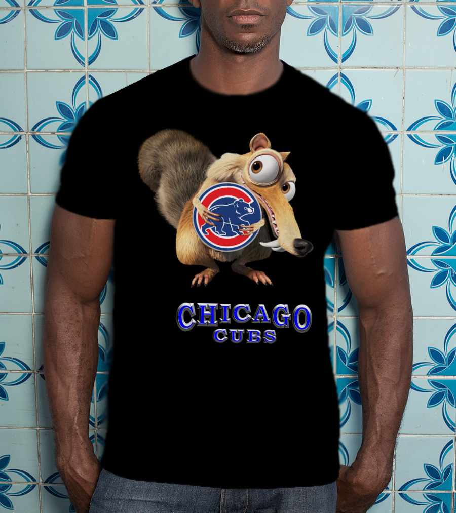 Chicago Cubs Scrat Logo T-Shirt