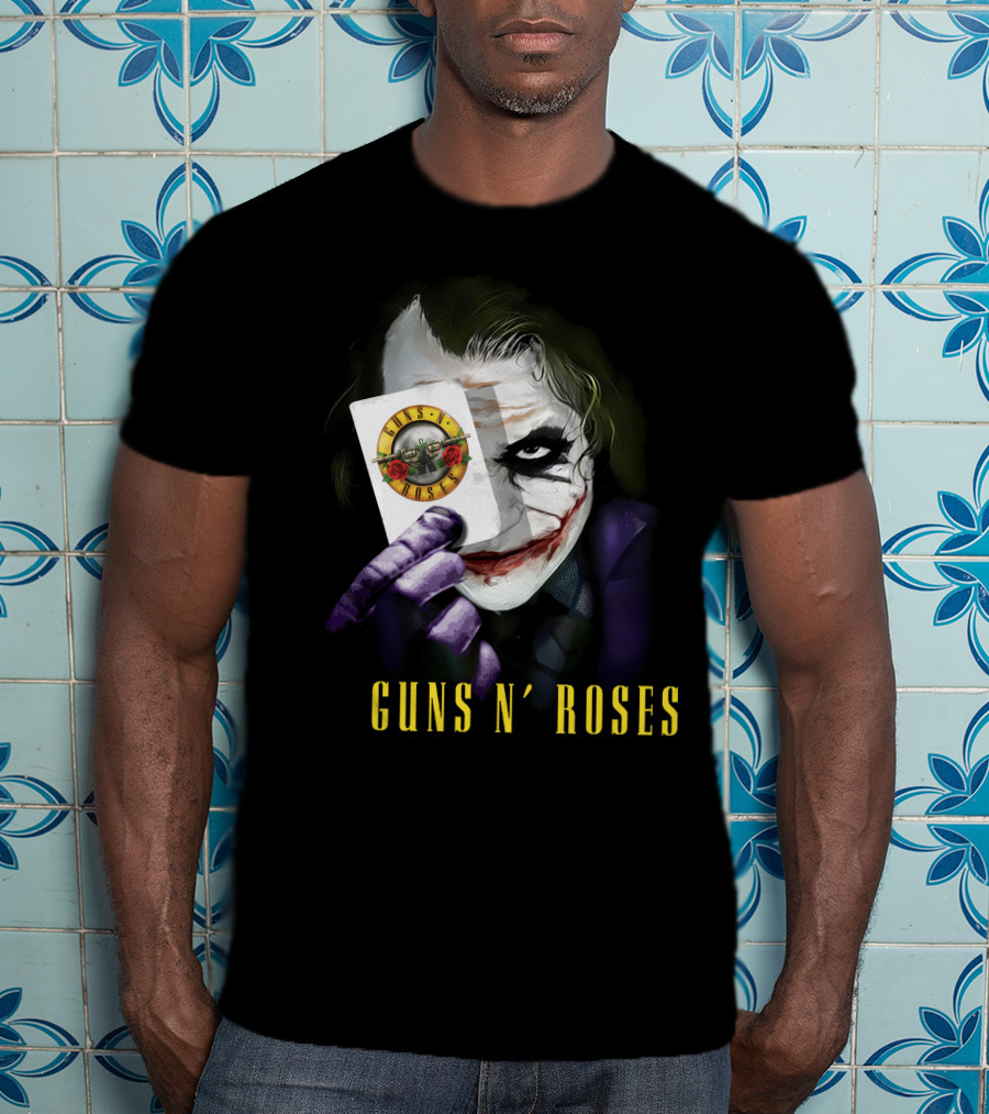 Guns N' Roses Joker Playing Card T-Shirt