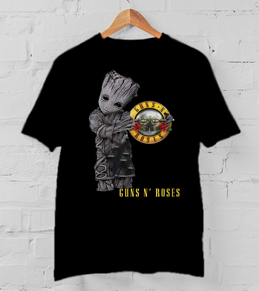 Guns N' Roses Groot Mashup T-Shirt