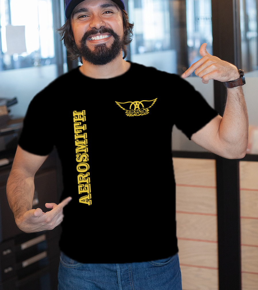 Aerosmith Winged Logo Bold T-Shirt