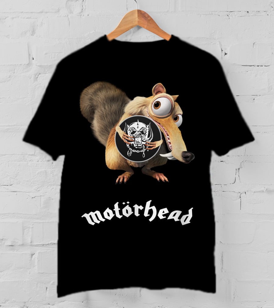 Motörhead Scrat Ice Age Crossover T-Shirt