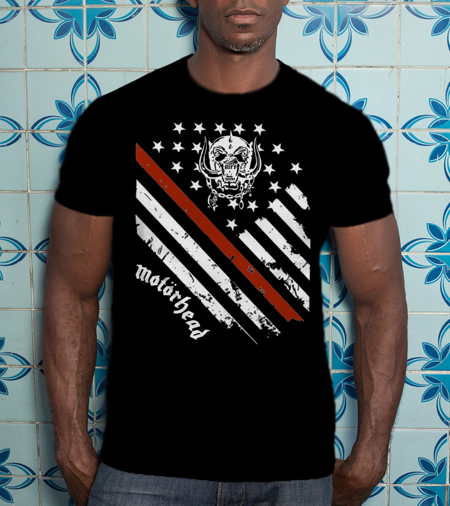 Motorhead Warpig Stars And Stripes T-Shirt