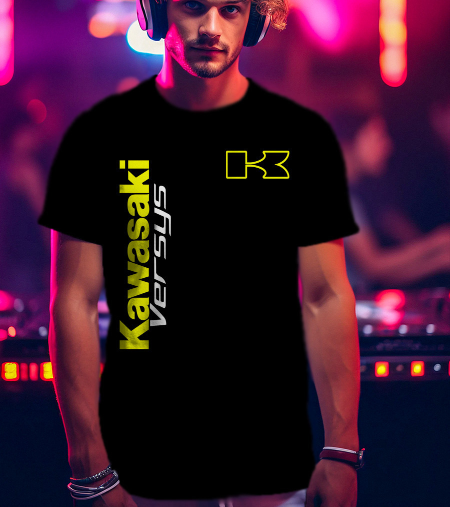 Kawasaki Versys 1 Yellow K T-Shirt