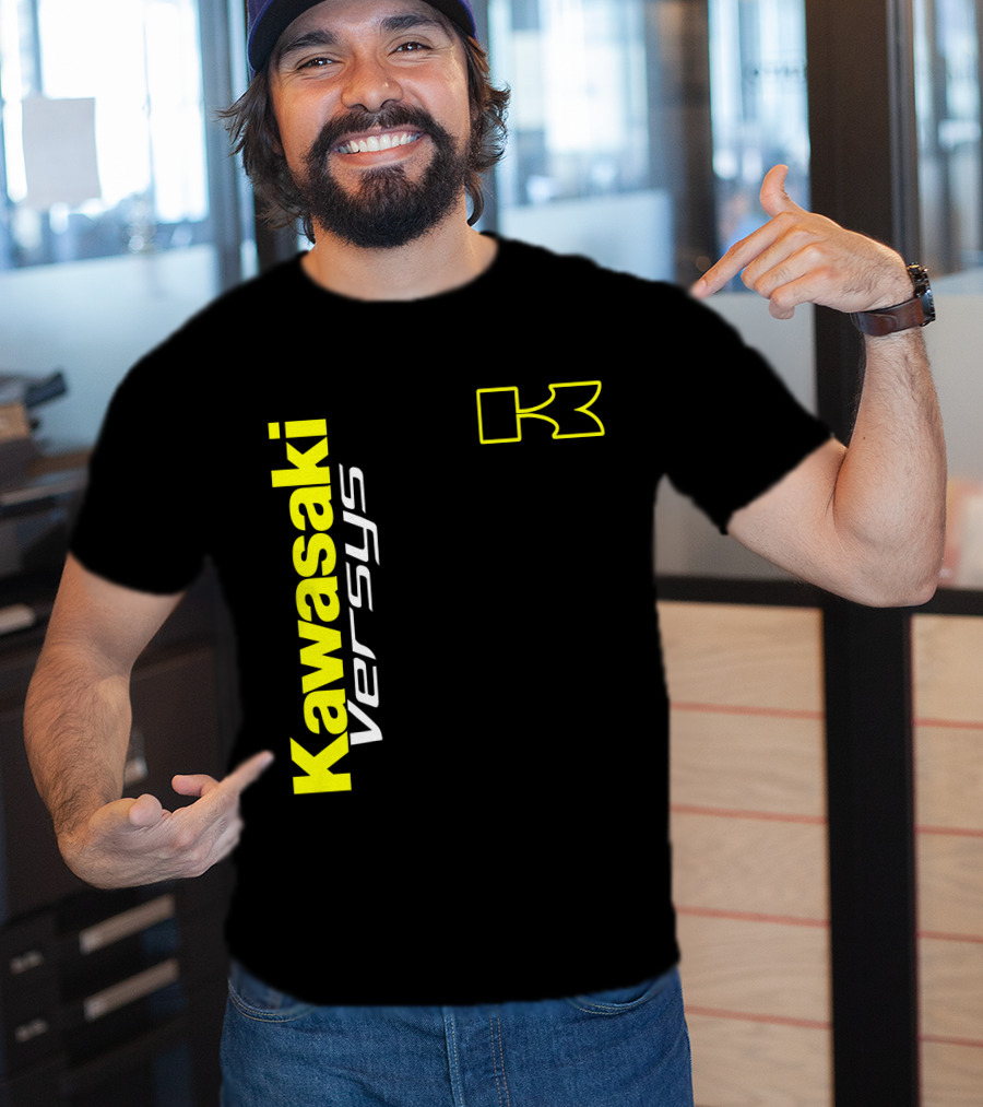 Kawasaki Versys 1 Yellow K T-Shirt