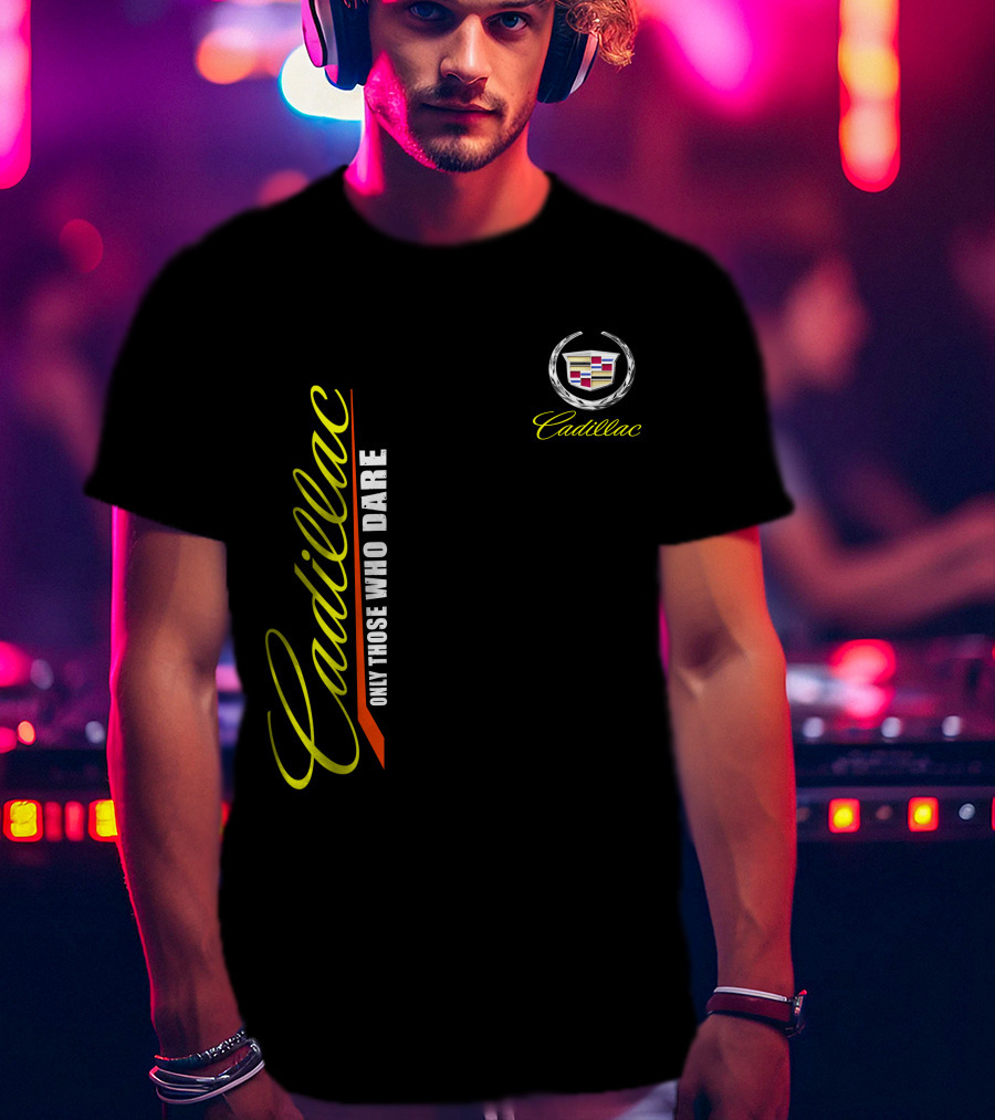 Cadillac Only Those Who Dare Logo T-Shirt