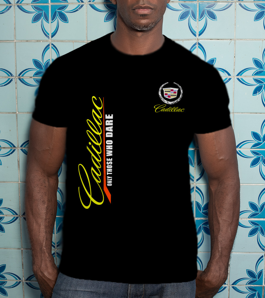 Cadillac Only Those Who Dare Logo T-Shirt