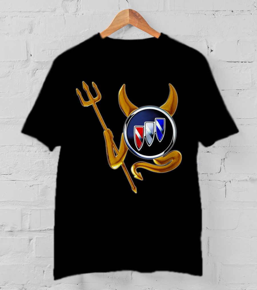 Buick Devil Horns Emblem Trident T-Shirt