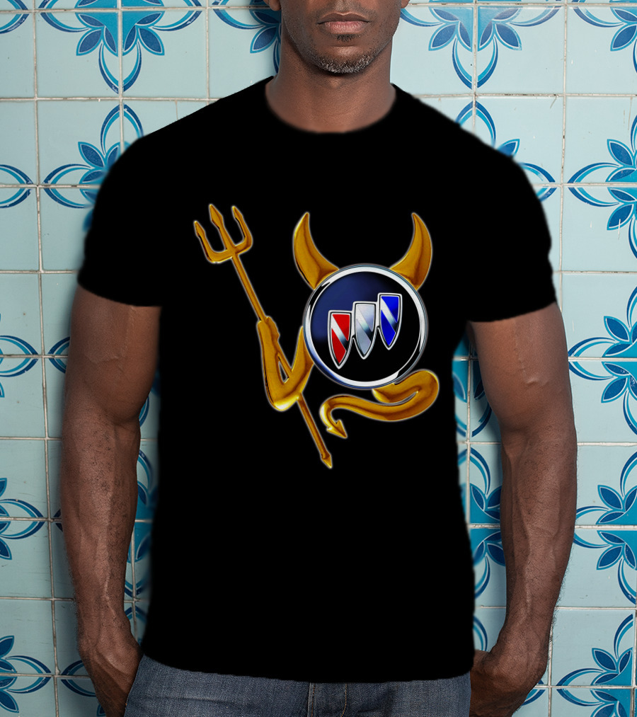 Buick Devil Horns Emblem Trident T-Shirt